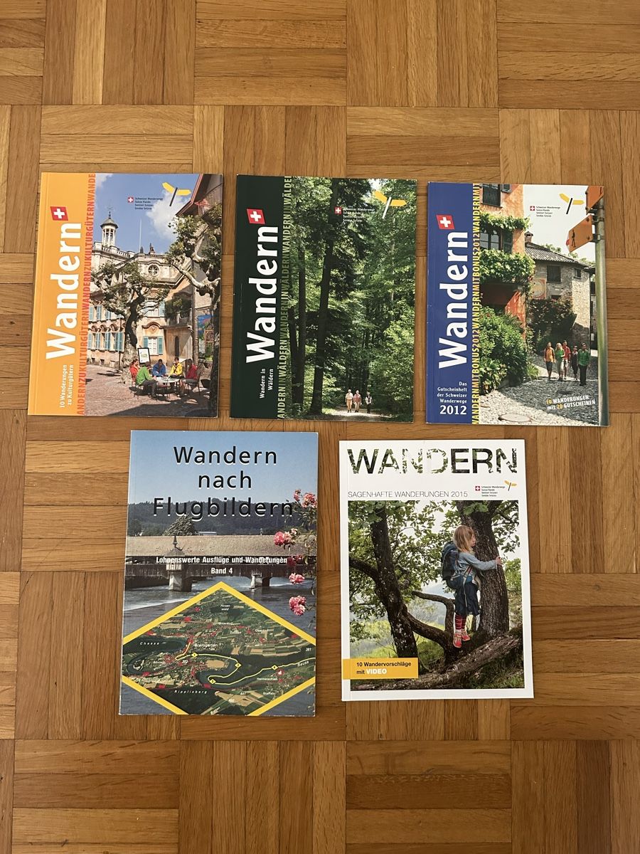 Libri: Wandersaison: 6 ATUPRI Wanderführer, diverse Regionen – Usato da Wettingen venduto da chatzegras