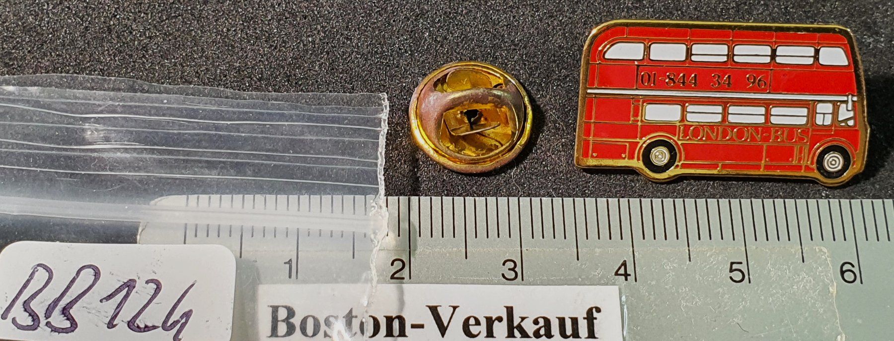 Baukästen: BB124 - Pin Alter London Bus Doppeldecker 01 844 34 96 – Gebraucht aus Reinach BL von Boston-Verkauf 1