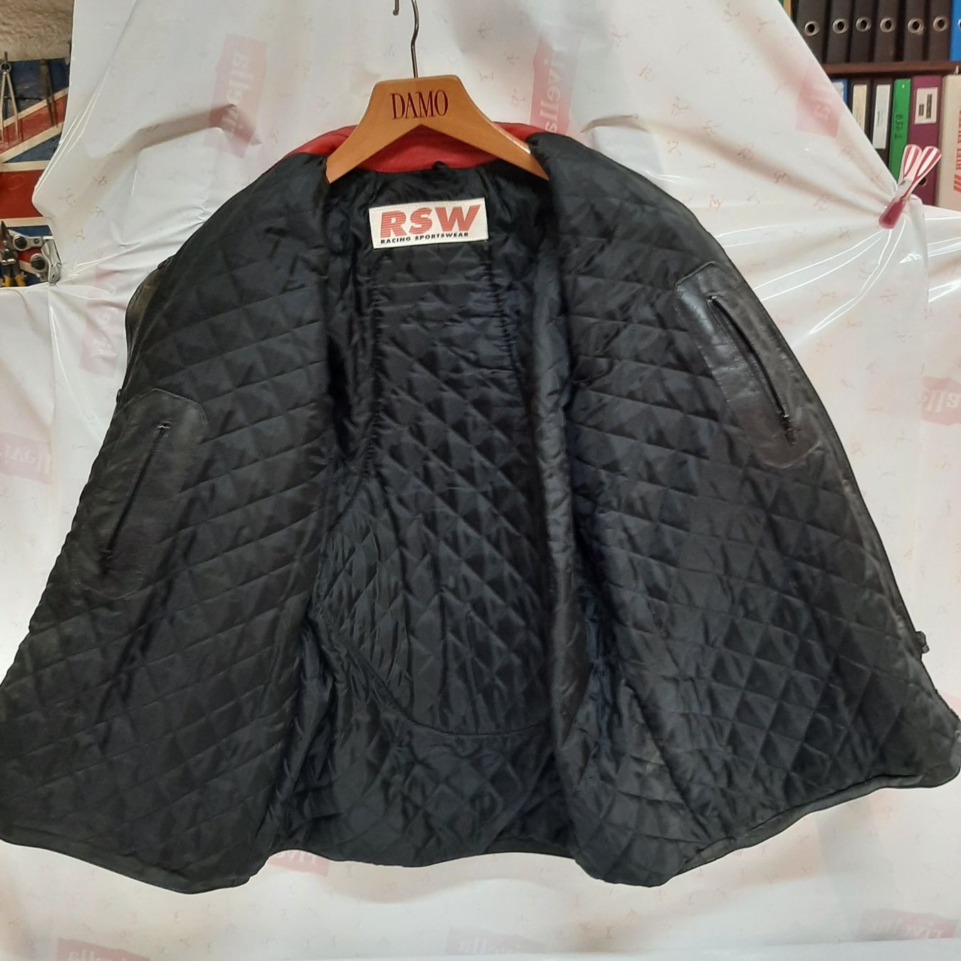 Jacken: Retro RSW Racing Lederjacke, Grösse 52 – Gebraucht aus Sulgen von triton01 5
