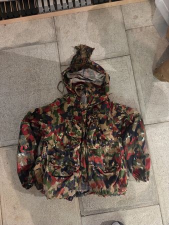 Originale Schweizer Armee Scharfschützjacke