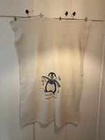 Coperta in pile pinguino bianco 100% poliestere