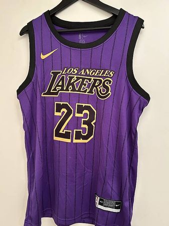 Nike LA Lakers #23 James Jersey