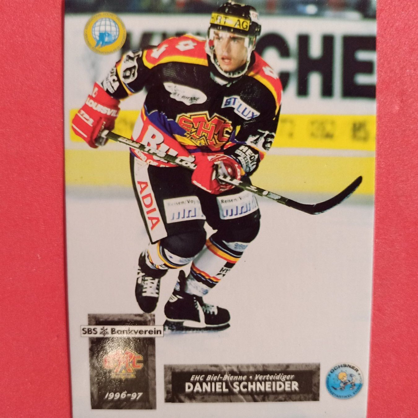 Sammelbilder & Trading cards: Daniel Schneider - EHC BIEL - 1996/97 – Gebraucht aus Dübendorf von kb86_MOVIE