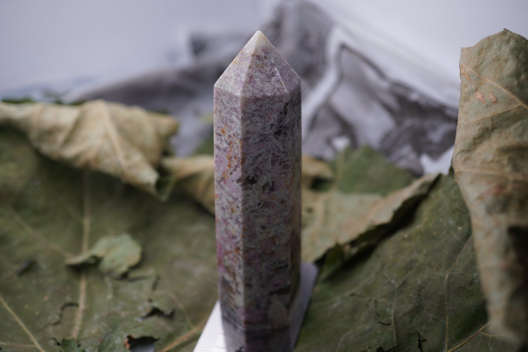 Minerali & Pietre curative: Turmalin Rosa   Spitze    9cm x 2.2cm – Nuovo e nell'imballaggio originale da Eschenbach SG venduto da topstone 1