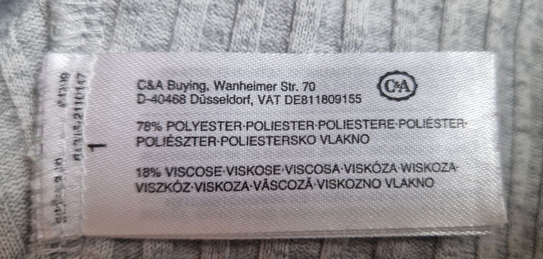 C&A Maglioni & Felpe: C&A Mädchen Pullover Grau Elegant Gr. 128 – Usato da Muri b. Bern venduto da rol_xtf8 3