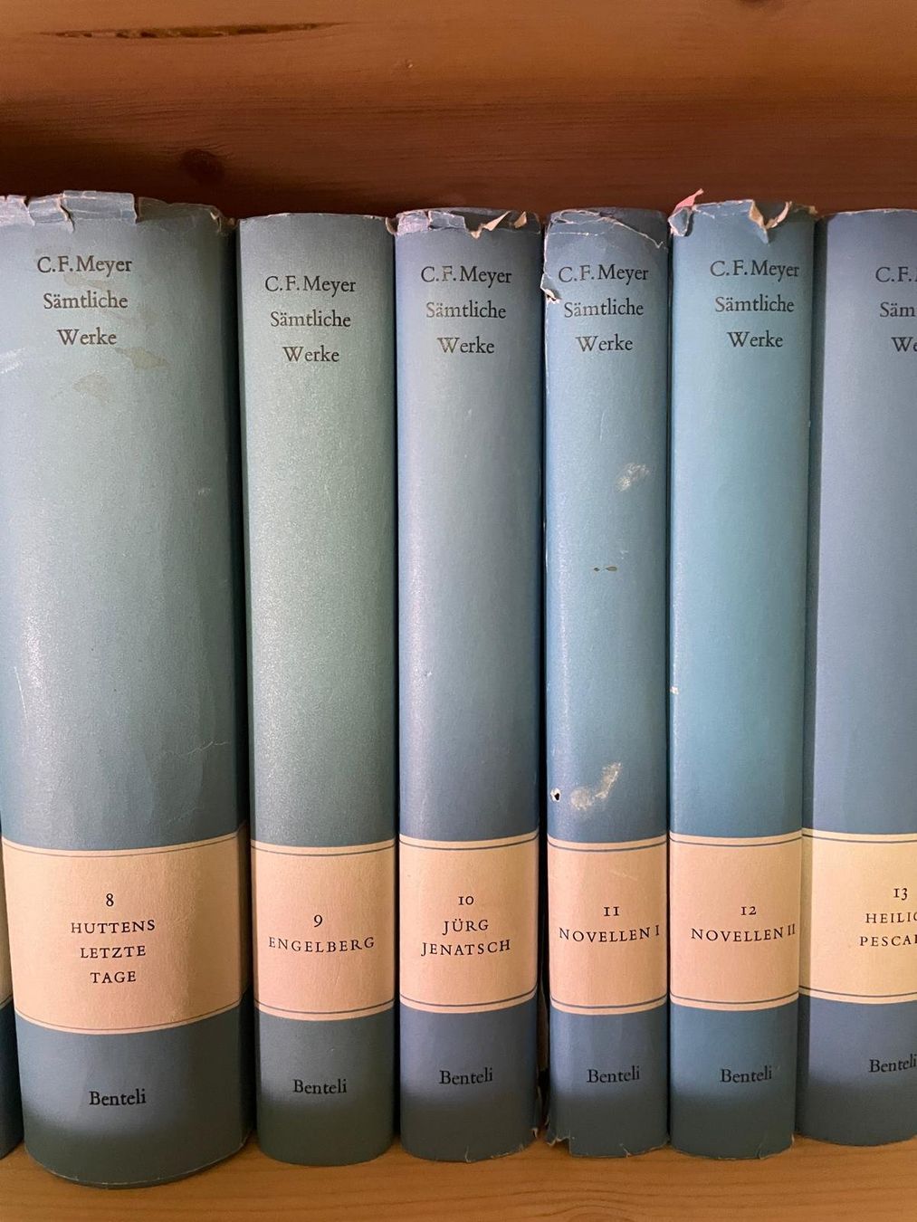 Libri: C.F. Meyer sämtliche Werke Band 1-15 – Usato da Frauenfeld venduto da Fortserj 3