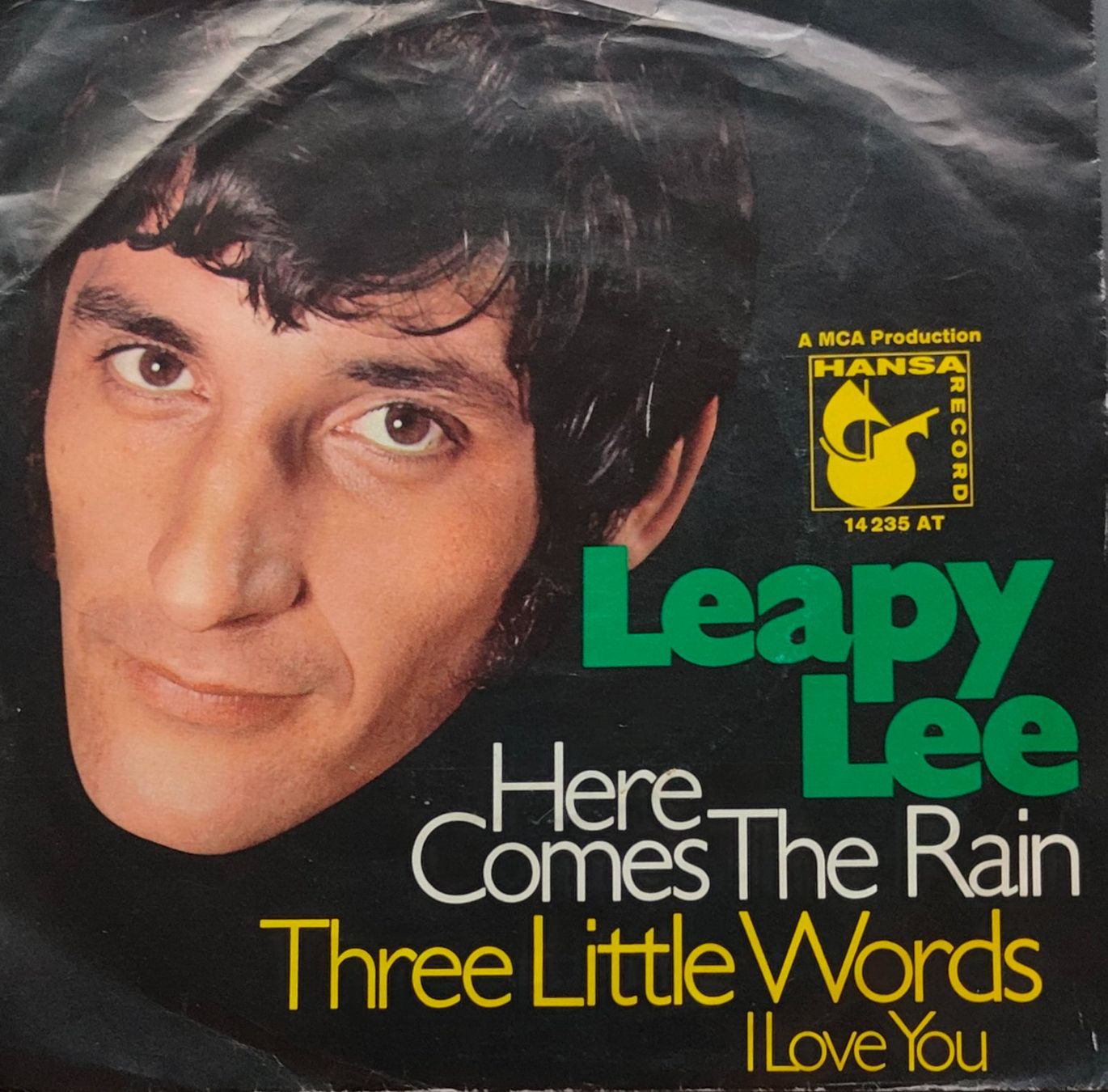 Dischi in vinile: Vinyl Single Leapy Lee - Here Comes The Rain – Usato da Langenthal venduto da Modo39