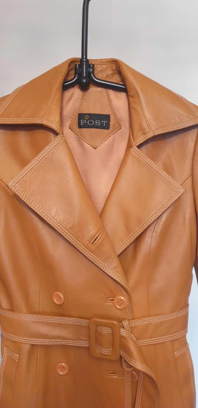 Cappotti: Trenchcoat  Echte Leder Gr.S Neu – Nuovo (secondo la descrizione) da Schaffhausen venduto da peggi77755 2
