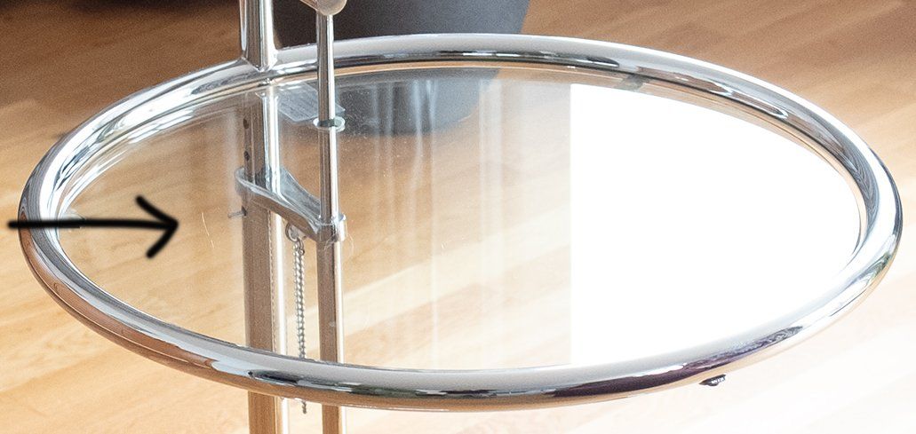 Tables: Eileen Gray Adjustable Table E 1027 Beistelltisch – D'occasion à Zürich par Torros 6