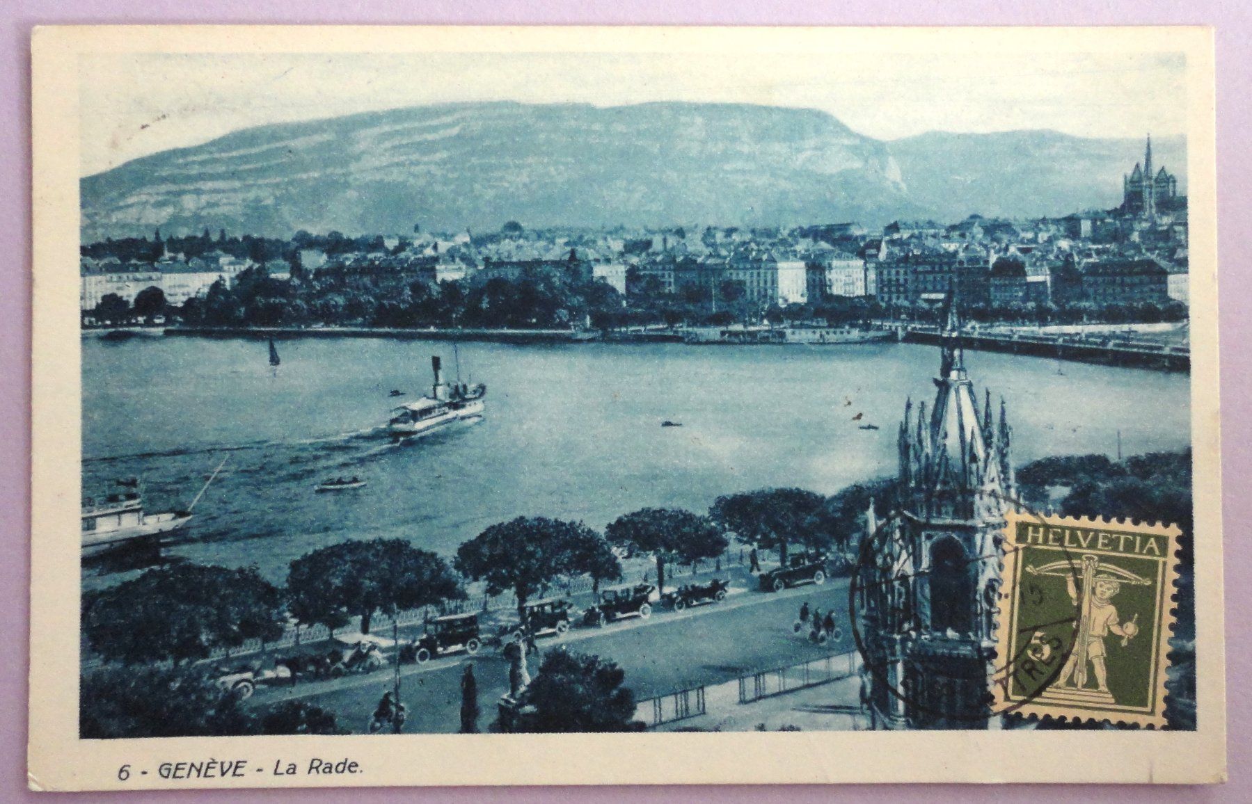 Cartoline postali: Genève - La Rade – Usato da Fétigny venduto da Billy2miny