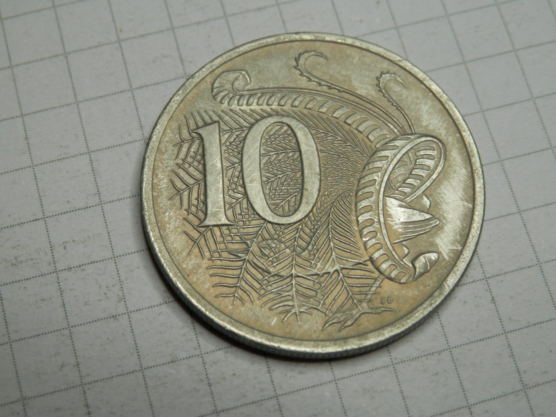 Alle Münzen: Australien 10 Cent, 1974 – Gebraucht aus Weiach von weiach81 1