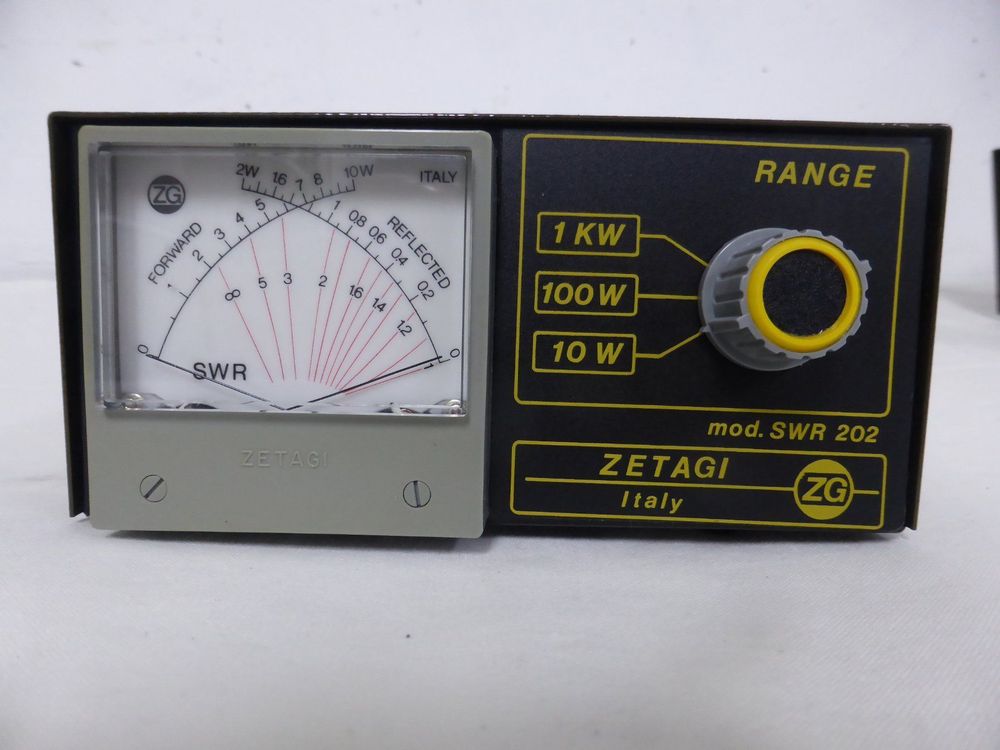 Vends Wattmètre / TOS-mètre Zetagi HP 201 - Photo, audio & vidéo
