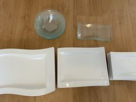 Tellerset Villeroy & Boch New Wave und mehr