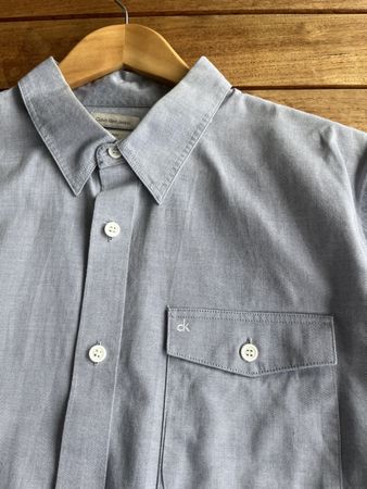 Calvin Klein Herrenhemd, Grösse L, Top Zustand!