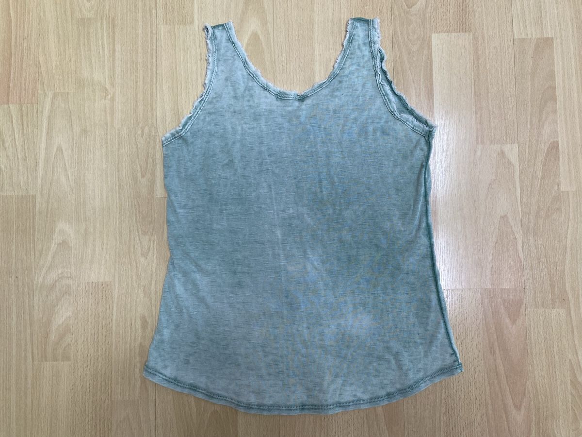 Antik Batik Top: Sommertop hellgrün, Grösse 40, Sommer – Nuovo (secondo la descrizione) da Buochs venduto da H16 2