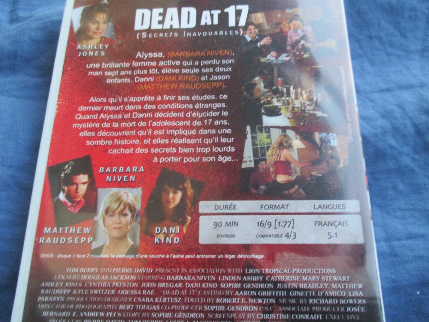 Tutti i DVDs: Deat At 17 (Secrets inavouables) – Usato da Colombier NE venduto da Nevenma 1