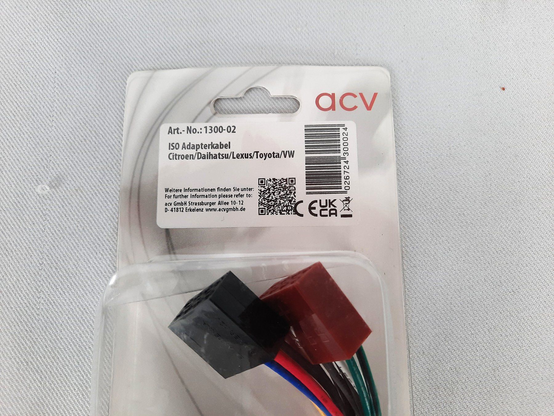 Lecteurs & Adaptateurs: ACV ISO Adapterkabel – Neuf (Voir description) à Beinwil am See par Restwert_Beinwil 1