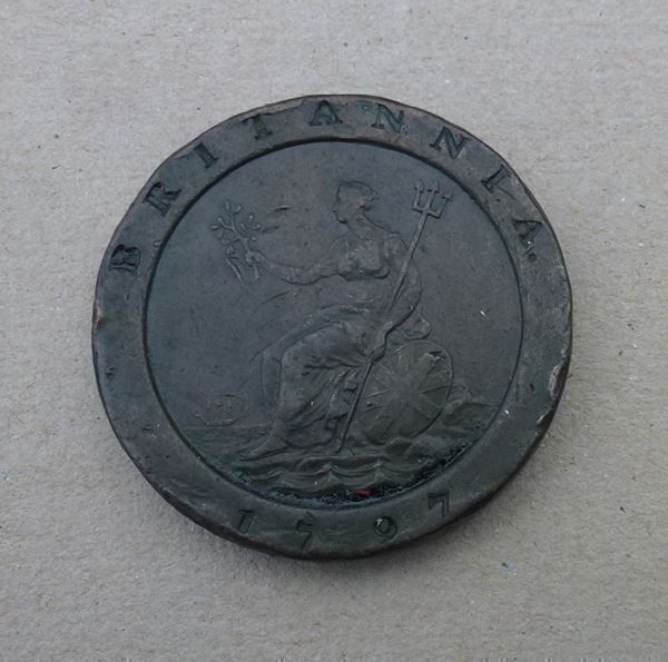 Tutti le monete: England ++ 2 Pence 1797 – Usato da Walkringen venduto da Casablanca777