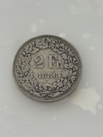 2 Franken 1886  Rar