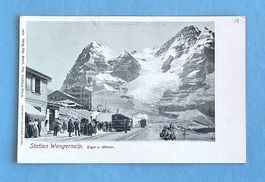 Wengernalp - Station - Bahnhof - Zahnradbahn