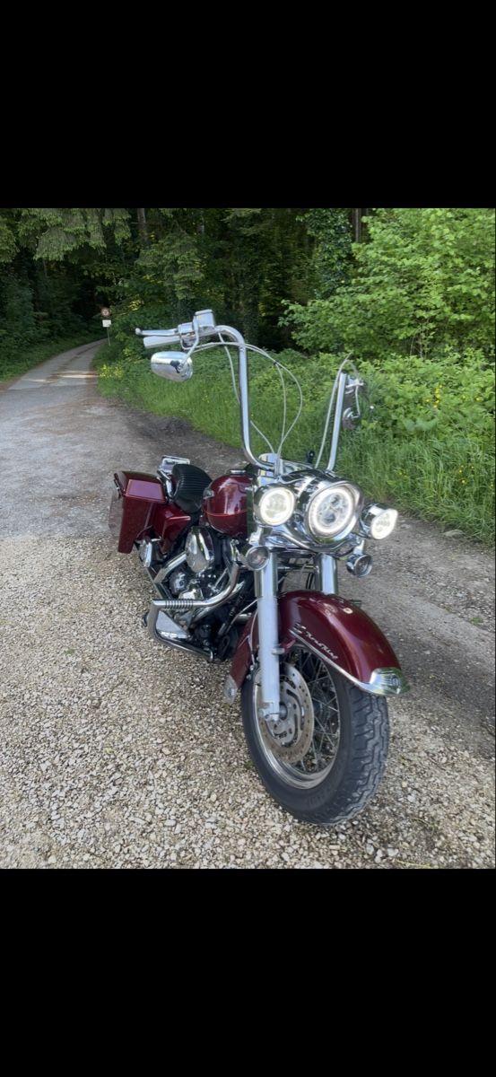 Harley-Davidson Chopper: Harley Road King Chicanos – Gebraucht aus Fully von dundee06