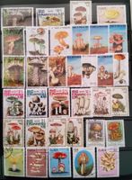 Ausland, Motivbriefmarken Pilze