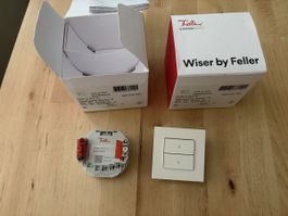 2x Feller Wiser by Feller 3400.2 M.F.61 neu