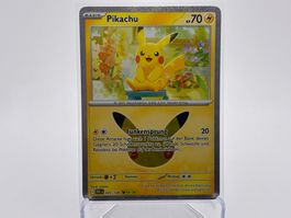 30 Jahre - Pikachu  (30C 25) - DE