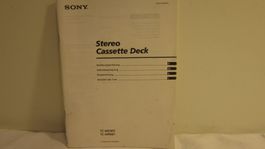 SONY STEREO CASSETTE DECK (425)