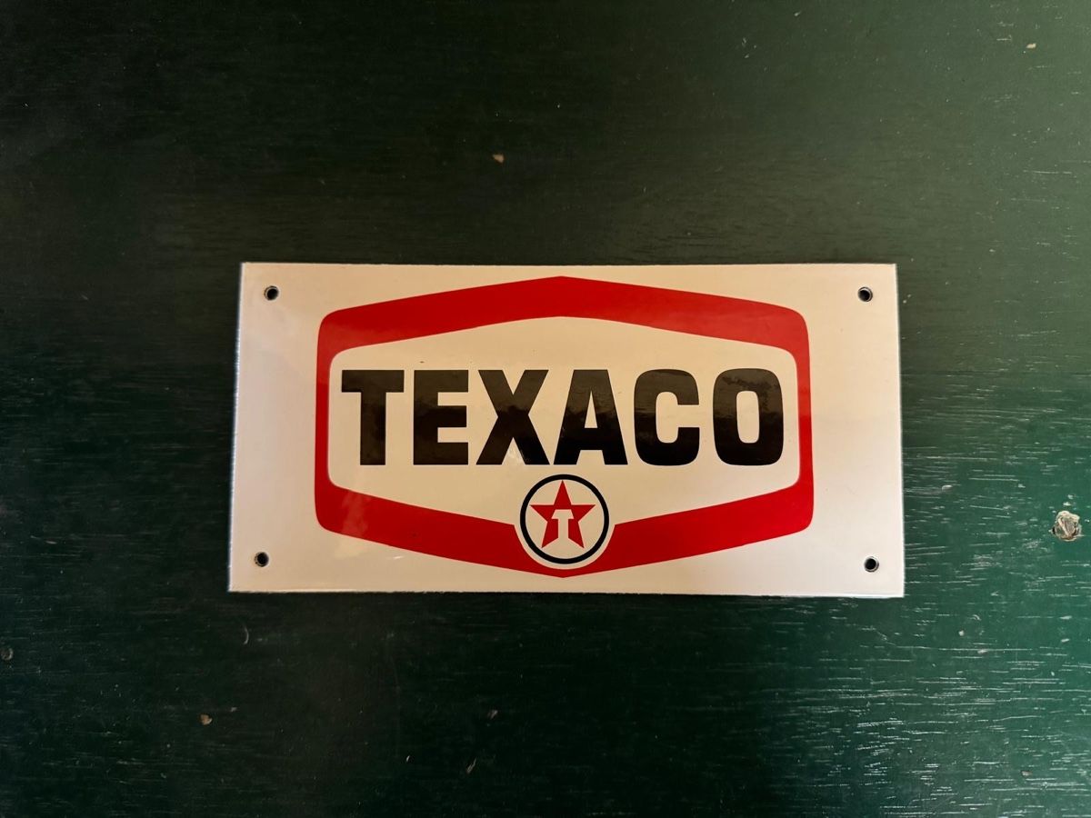 Texaco Ecriteaux: Texaco, Emailschild, Retro – Neuf (Voir description) à Menziken par Giulietta1