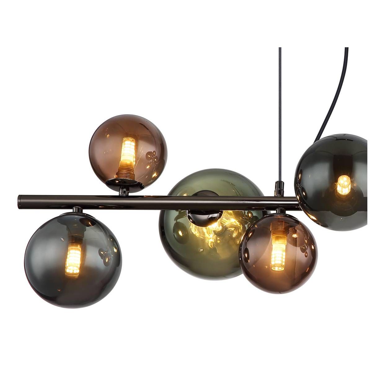 Lampadari & plafoniere: LED Pendelleuchte, Grau, 86 cm x 36 cm – Nuovo (secondo la descrizione) da Kreuzlingen venduto da Smart-Light 4