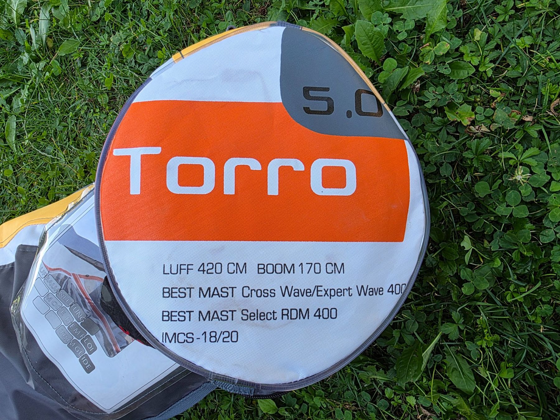 Surf: Windsurfsegel Gun Torro 5,0 – D'occasion à Buchs SG par swisssurfer007 4