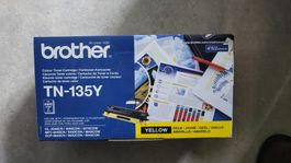 Brother Toner TN-135Y Gelb / Neu / OVP
