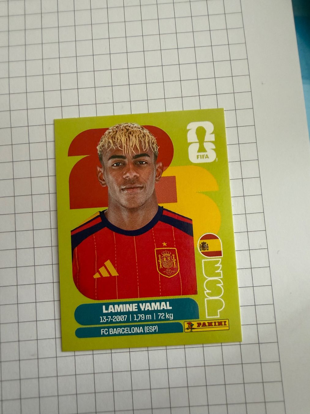 Panini Carte collezionabili: Lamine Yamal Sticker ESP 15 – Nuovo e nell'imballaggio originale da Trimbach venduto da ano_6dkk