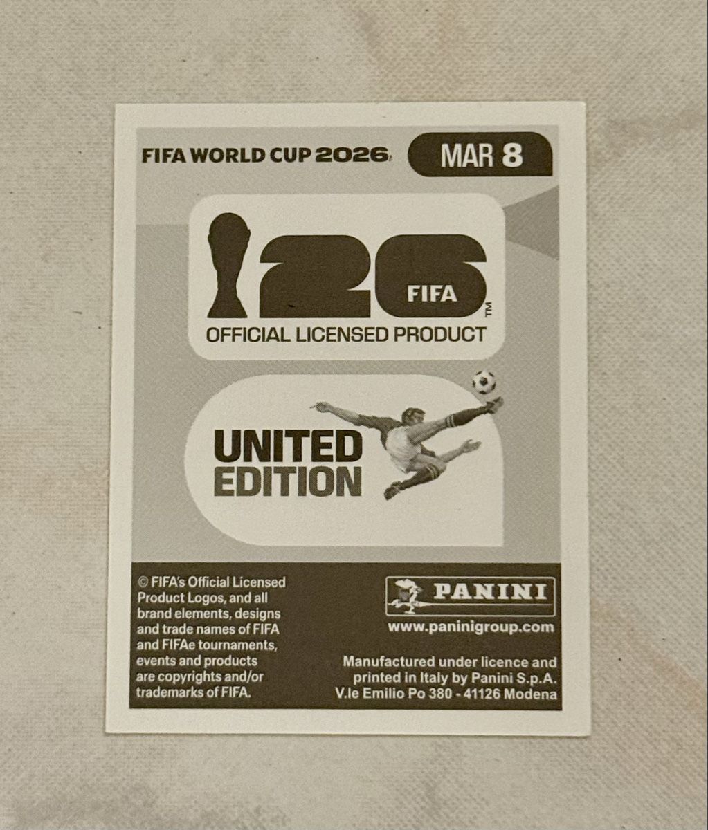 Panini Sammelbilder & Trading cards: Panini WM 2026!!! MAR 8 – Neu (gemäss Beschreibung) aus Oberentfelden von NunoLouro 1