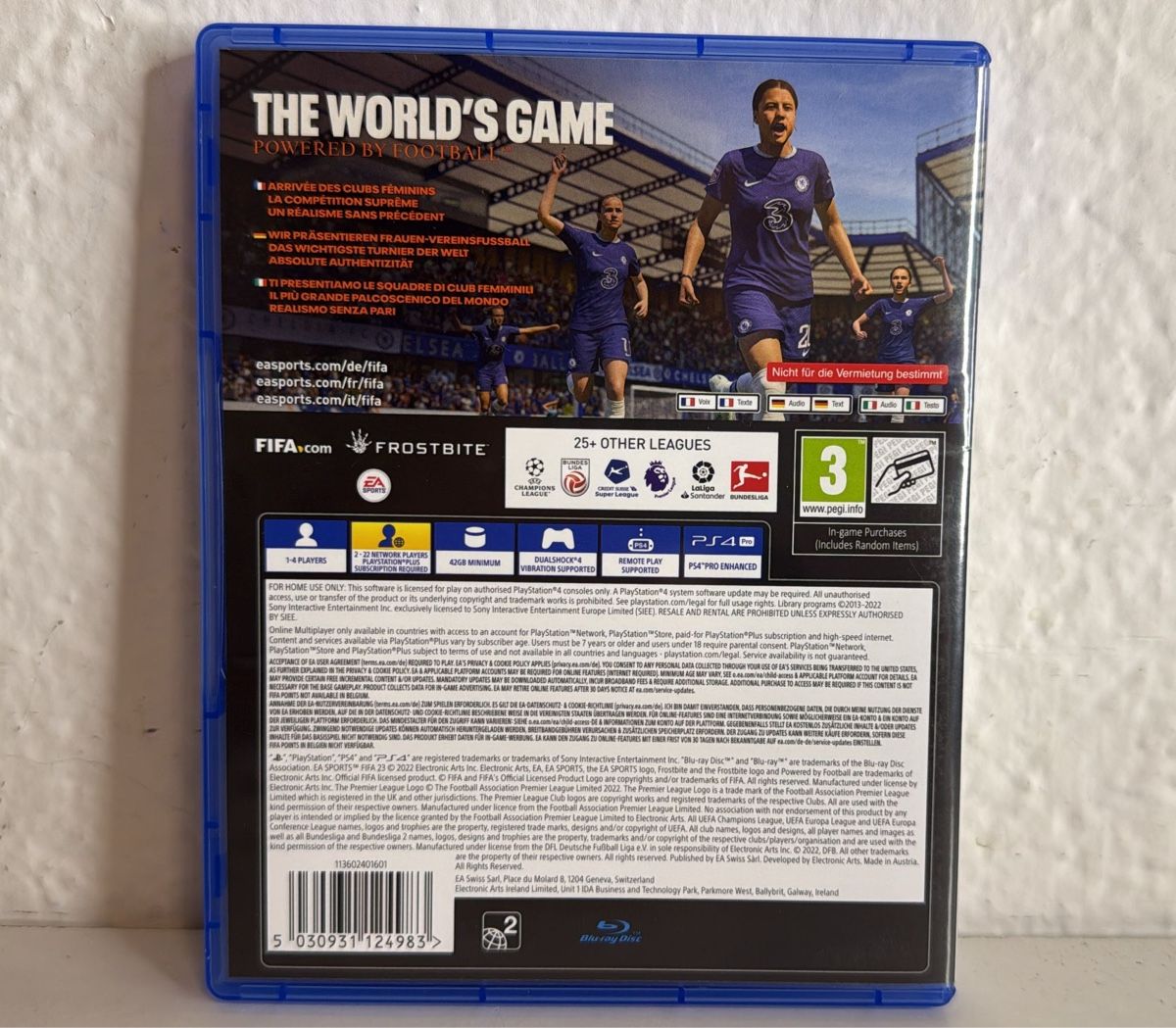 Sony Jeux: FIFA 23 PS4/PS5 Game Disc and Case – D'occasion à Ehrendingen par bubulence 1