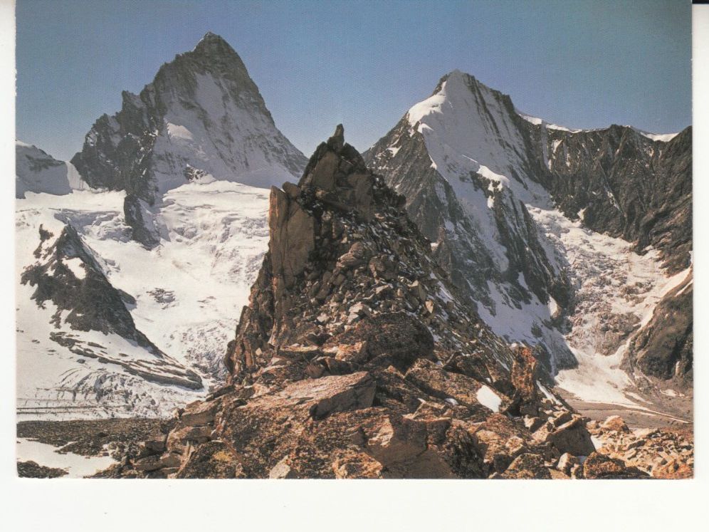 Ansichtskarten: Dent Blanche ca. 1970 – Gebraucht aus Bürglen TG von StampGraf