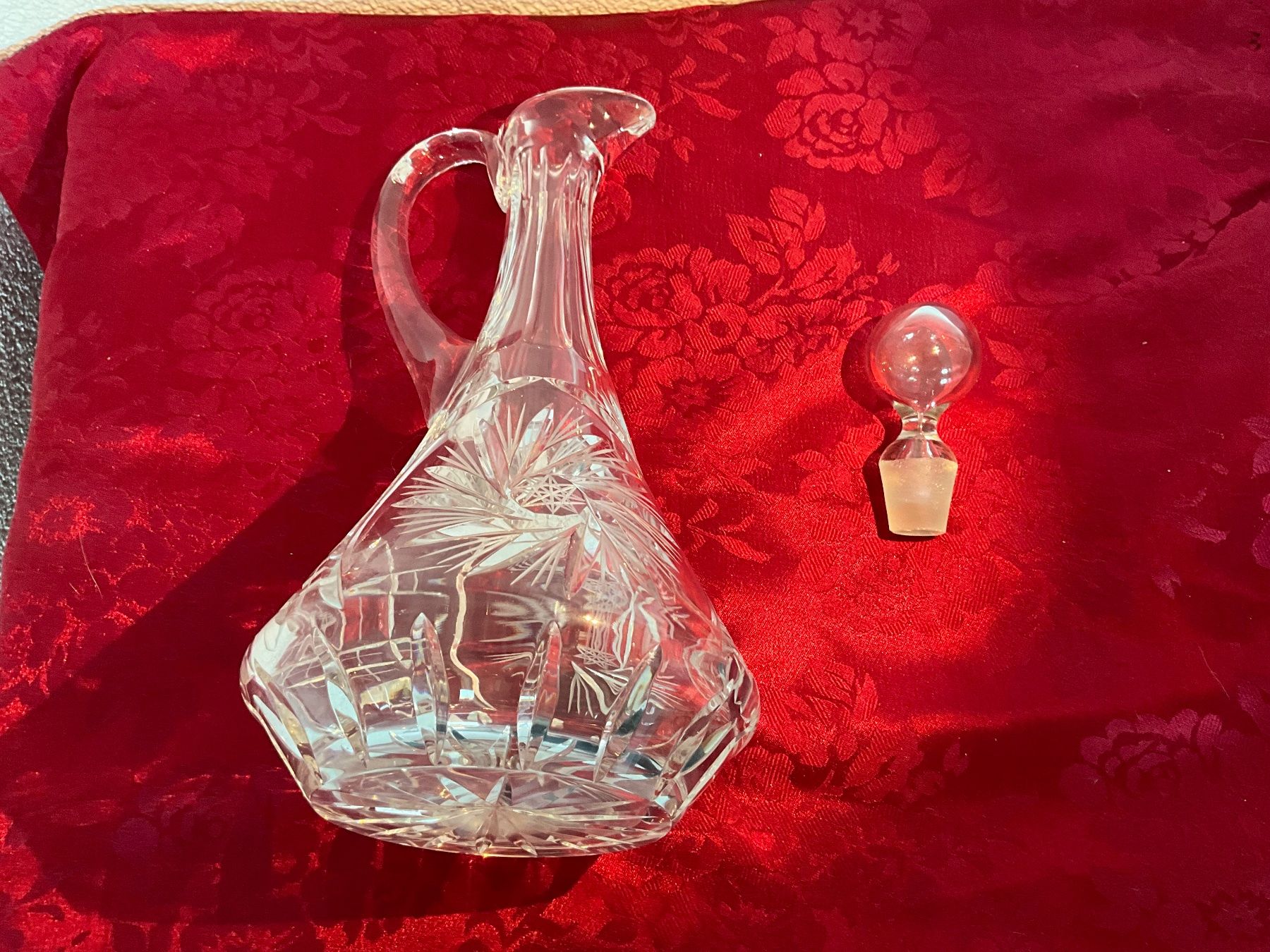 Caraffe: Böhmische Bleikristall Karaffe – Usato da Zuzwil SG venduto da Malbun11 3