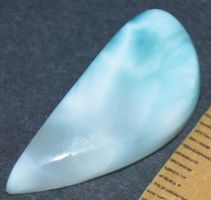 Cabochon L-4254 – Larimar 25X11mm