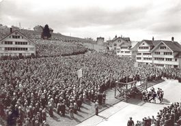 Hundwil AR, Landsgemeinde um 1955, Foto W. Sonderegger