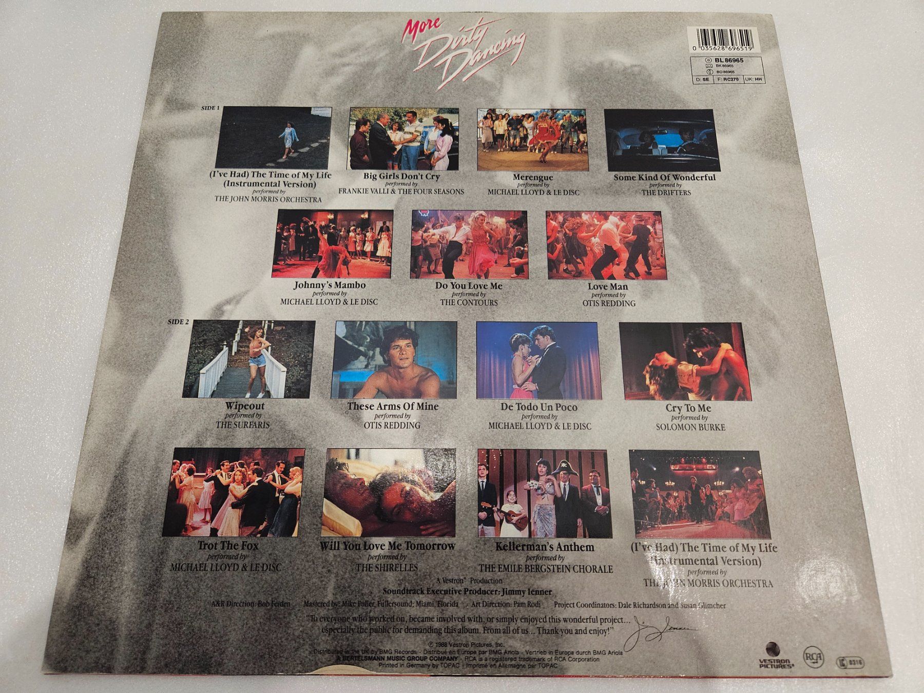 Dischi in vinile: More Dirty Dancing (LP, Soundtrack, Pop, Compilation) – Usato da Uster venduto da Vinyl-Leidenschaft 1