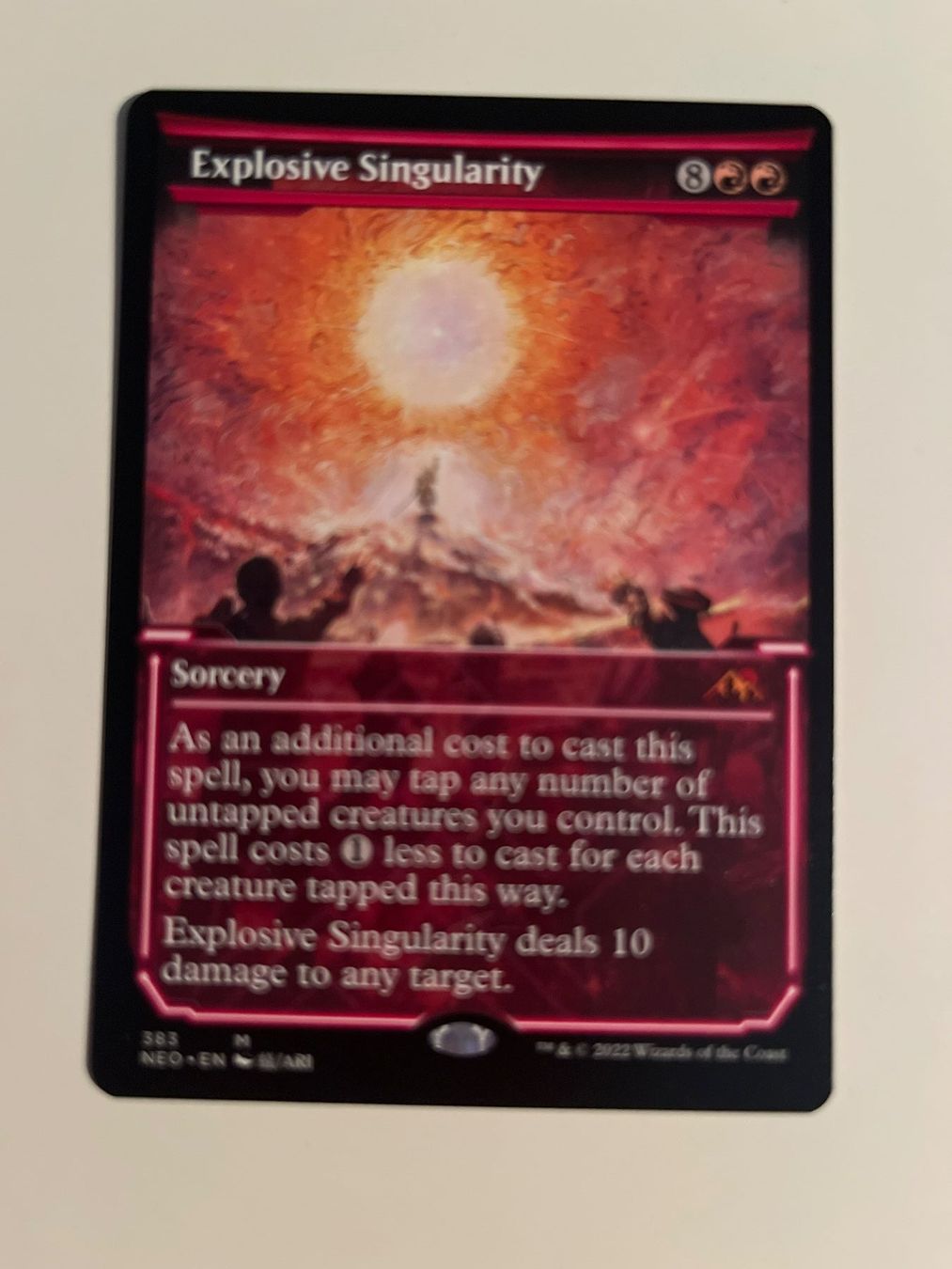 Magic The Gathering Sammelbilder & Trading cards: 1 x Explosive Singularity - Magic: The Gathering - MtG – Gebraucht aus Kriens von Shadi1980