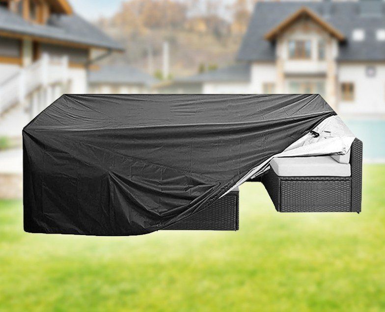 Cover & Protezioni schermo: Gartentisch Abdeckung Schutzhülle Gartenmöbel Abdeckplane – Nuovo (secondo la descrizione) da Kirchdorf AG venduto da Apost008 3