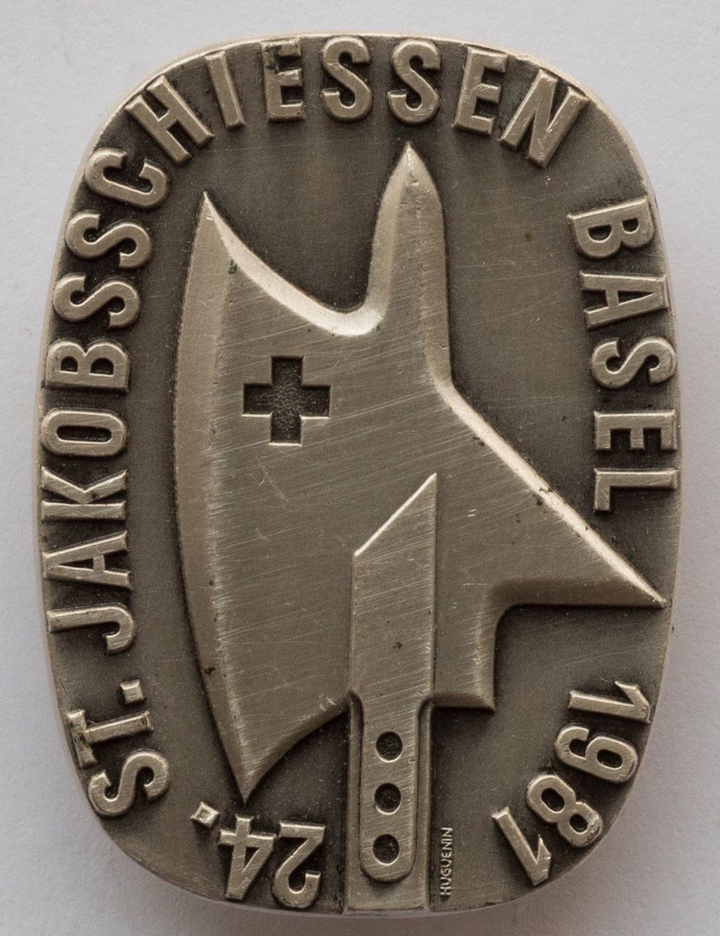 Medaglie: St. Jakob Schiessen Basel 1981 – Usato da Rotkreuz venduto da Swiss-Coins