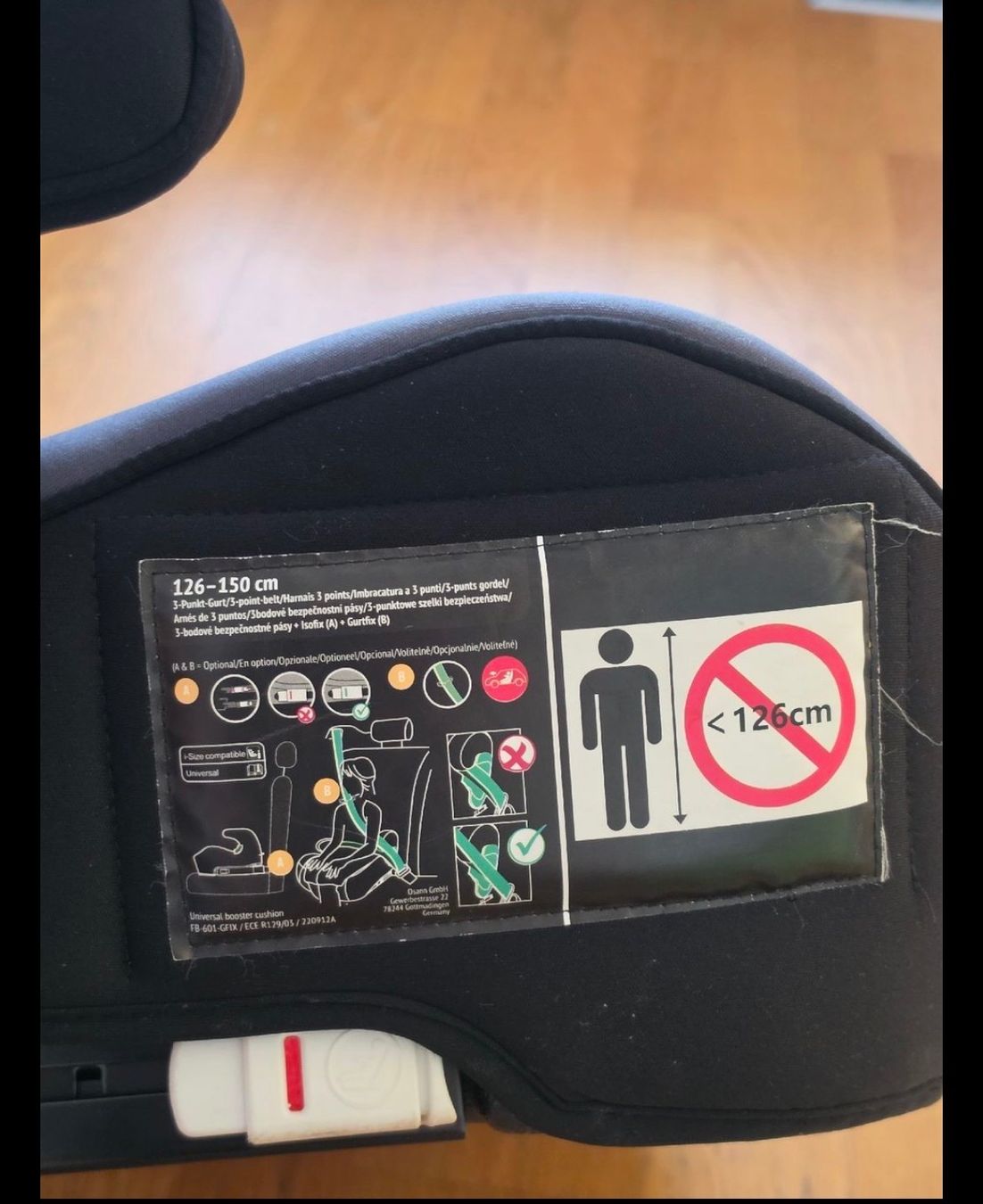 Seggiolini per auto: Kindersitz Grösse 126-150cm – Usato da Zürich venduto da Bozobo722172 1