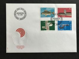Zst 694/7 Werbemarken I 1983, FDC 17.2.83