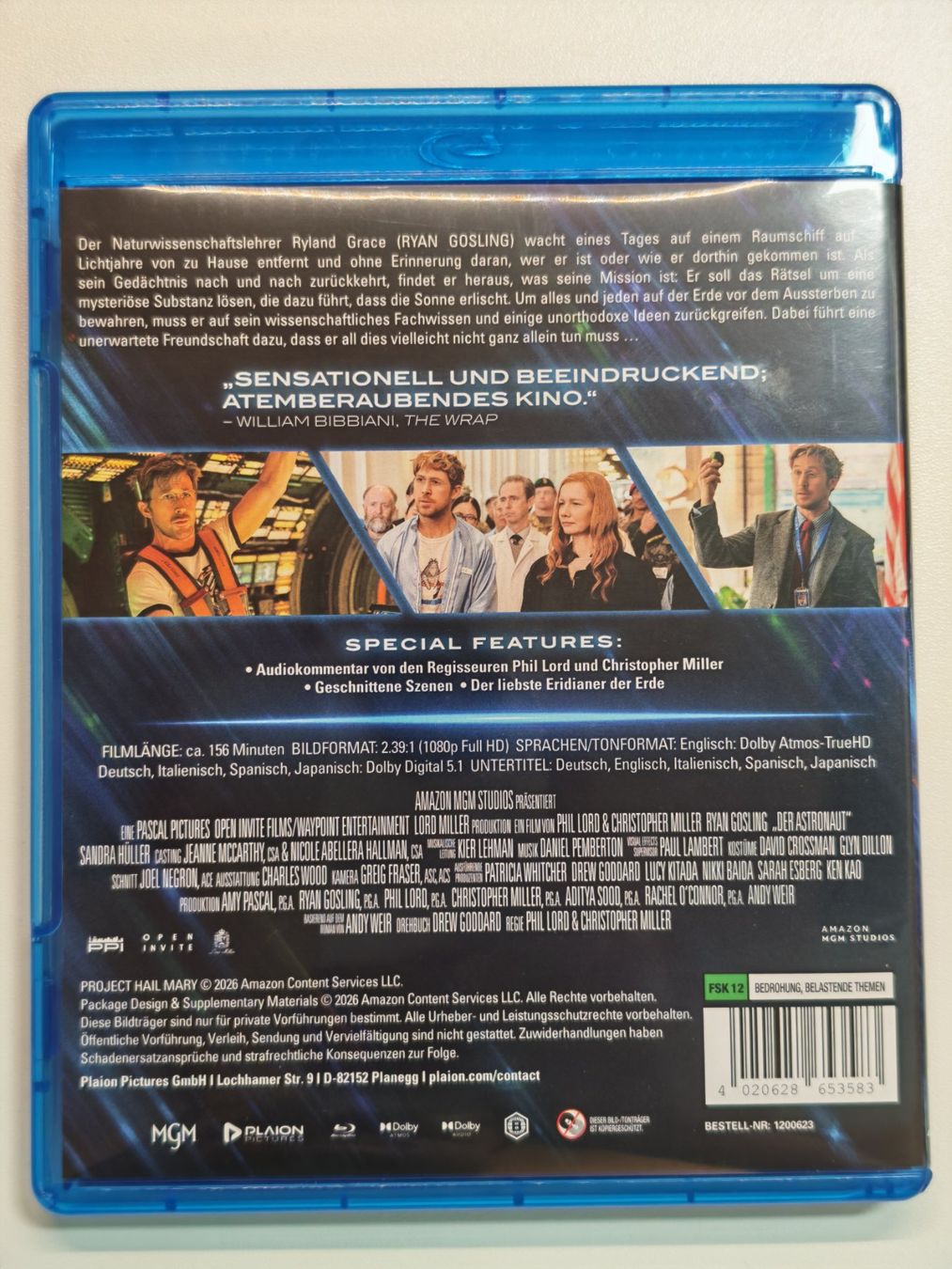 Tutti i DVDs: Der Astronaut - Project Hail Mary – Usato da Liestal venduto da Kratzilla 2
