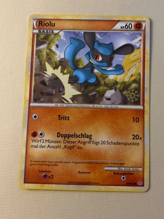 Riolu - Heartgold- Snowflake (Gebraucht) in Kehrsatz für CHF 3 – mit ...
