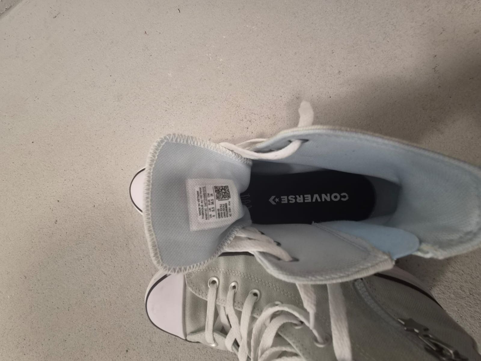 Converse Scarpe da donna: Converse All Star Lift High Top, Gr. 38.5, hellblau – Usato da Hauptwil venduto da adu_zmy5 3