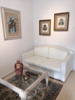 🤩DESIGNER BETTSOFA VIBIEFFE STOFF WEISS MADE IN ITALY